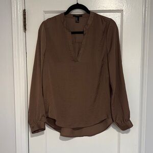 Forever 21 Brown Blouse